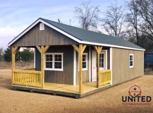 Deluxe Cabin - Texas Backyard Structures