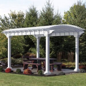 Vinyl Pergolas - Texas Backyard Structures