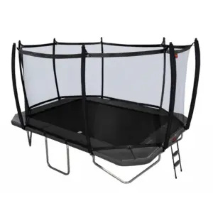 10×14′ rectangle trampoline pro line avyna above ground