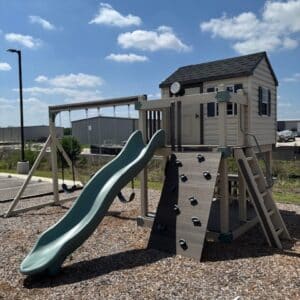 display custom swing kingdom kingdom lodge playset