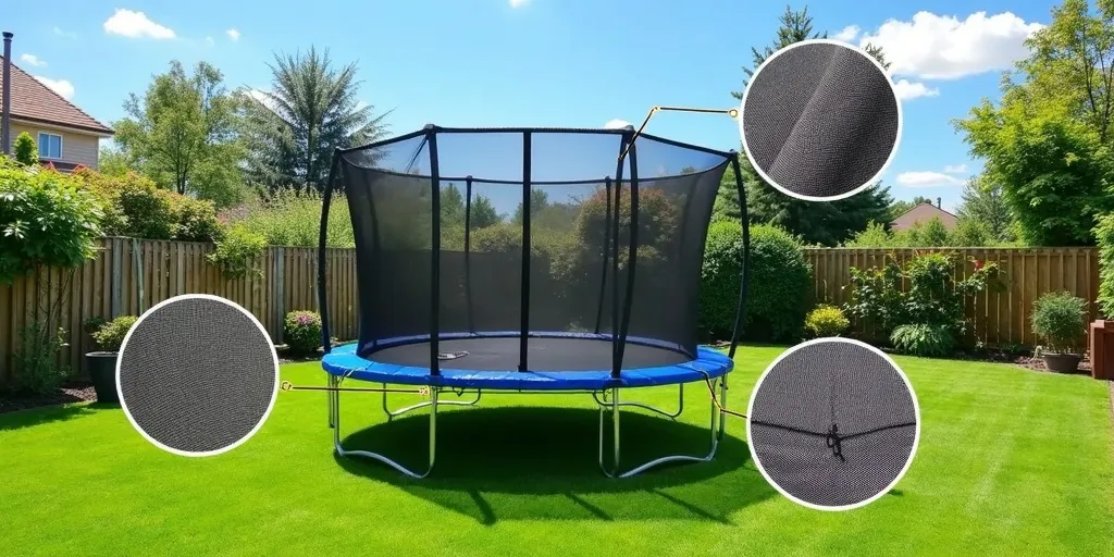 How do you choose the right net for your trampoline?