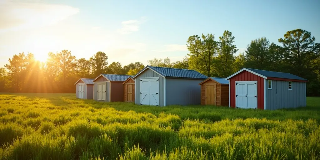 How to locate inexpensive storage sheds?