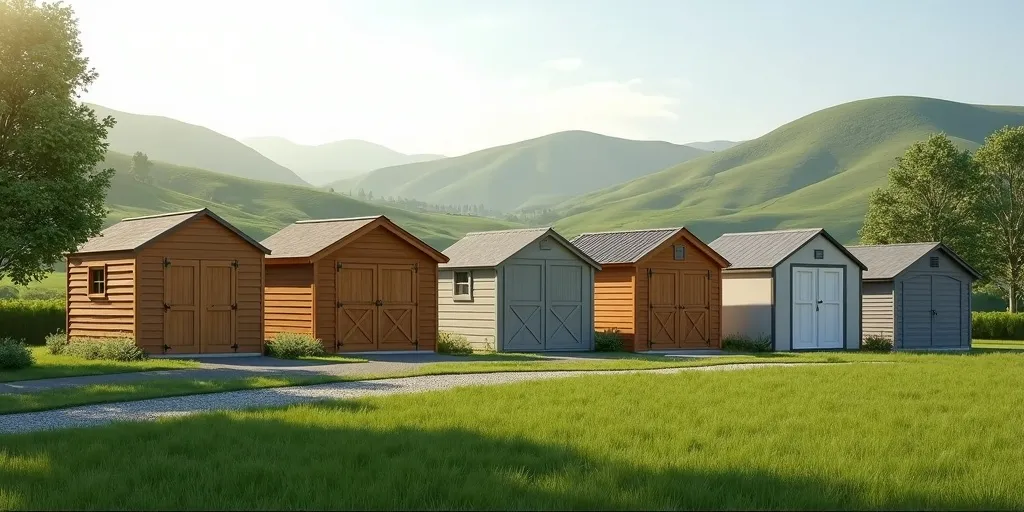 Where can i get budget-friendly storage sheds?