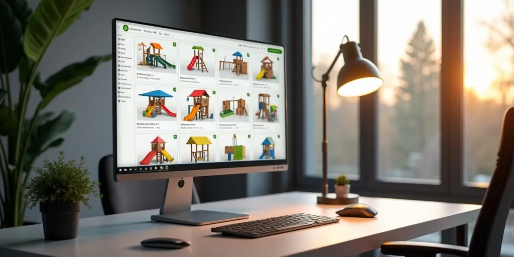 How can manufacturers' websites help in purchasing playset accessories?