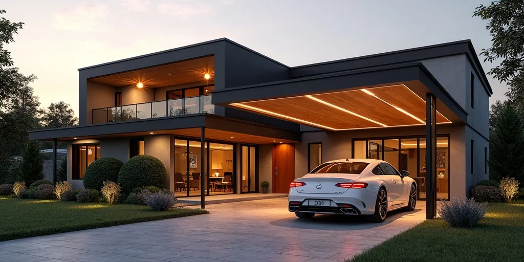 Why are carports beneficial for increasing property value?