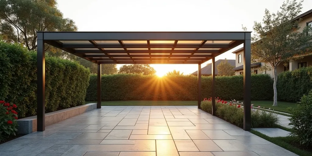 Why is it important to consider vehicle size when choosing a carport?