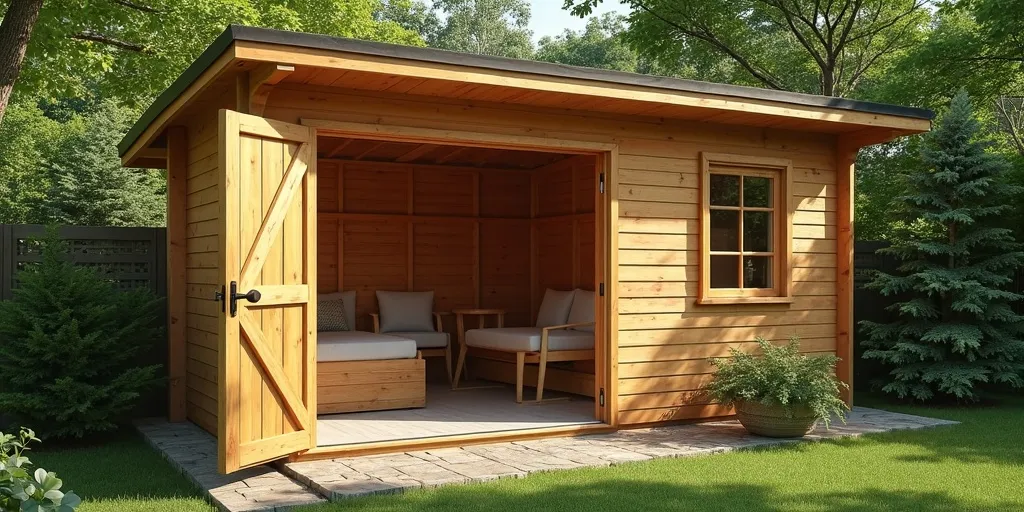 How can insulation help regulate shed temperature?