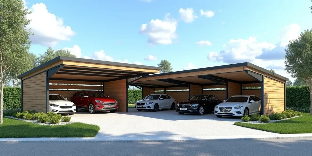 How does the size of a carport affect its price?