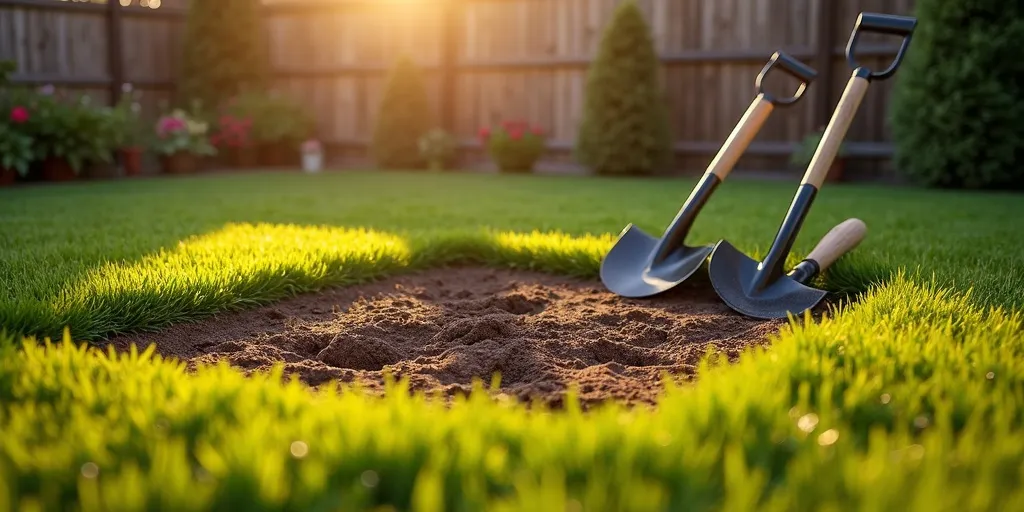 How to prepare the area for a storage shed?
