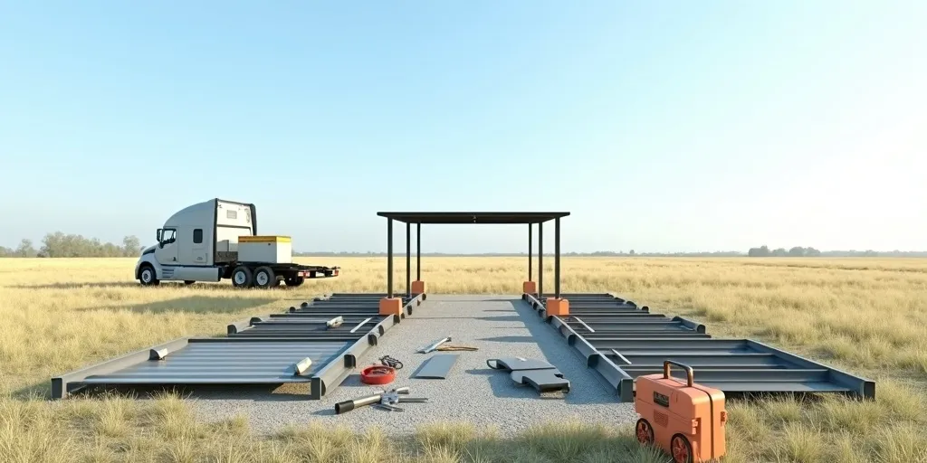How can you transport a carport to a new location?