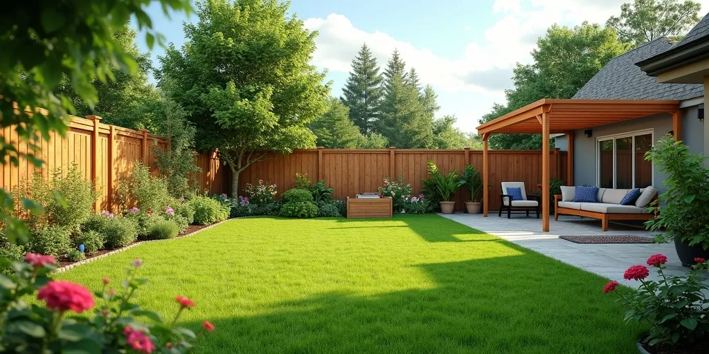 What factors should parents consider regarding their backyard space?