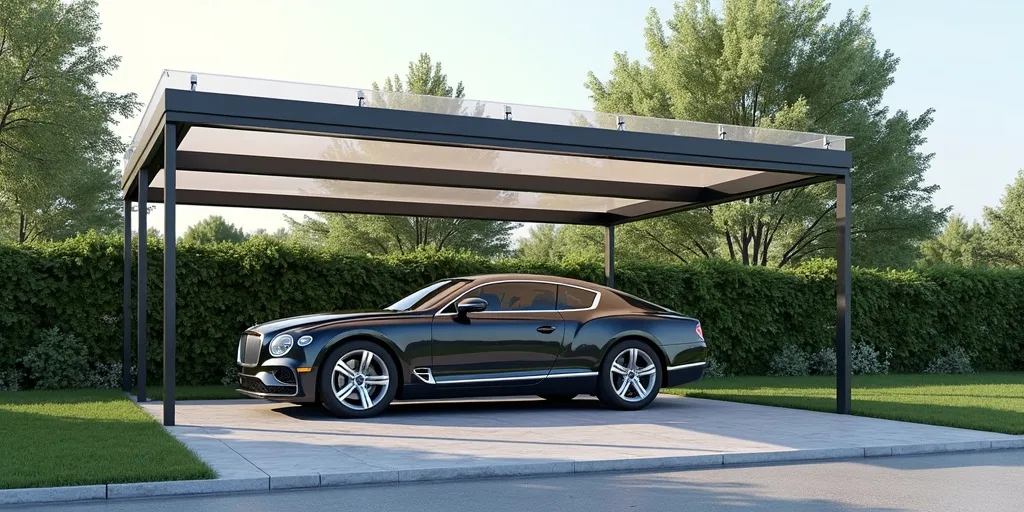 What are the advantages of shielding your car from uv rays with a carport?