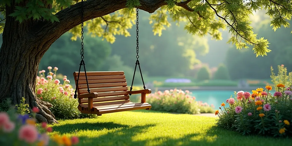 How can swings enhance your outdoor fun?