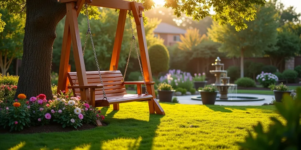 How does a swing set attract more guests to your property?