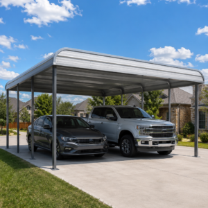 Metal Carport - Regular Roof