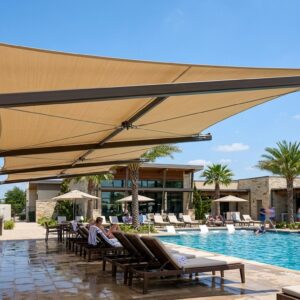 Cantilever Shade Structure