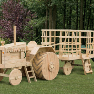 Tractor and Wagon