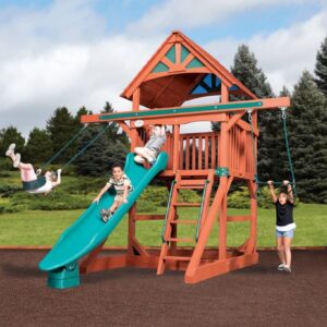 Adventure Treehouse Jumbo Space Saver - Wood Roof