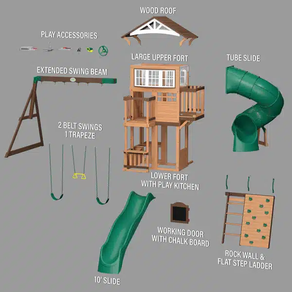 Bristol Point Swing Set - Image 2