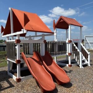DISPLAY Custom Swing Kingdom Custom HOA Playset
