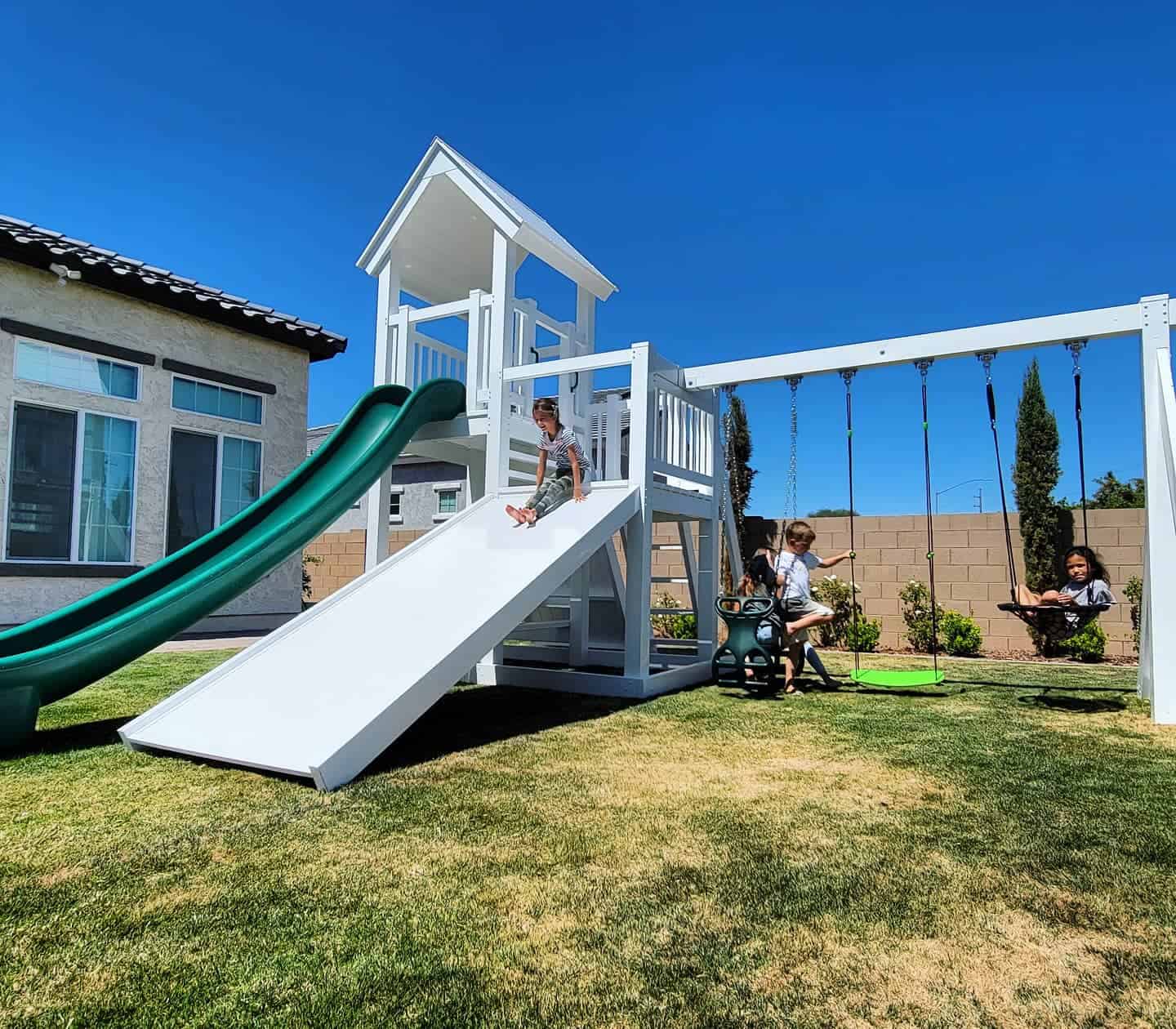 The Castle - Backyard Swing Set - Image 2