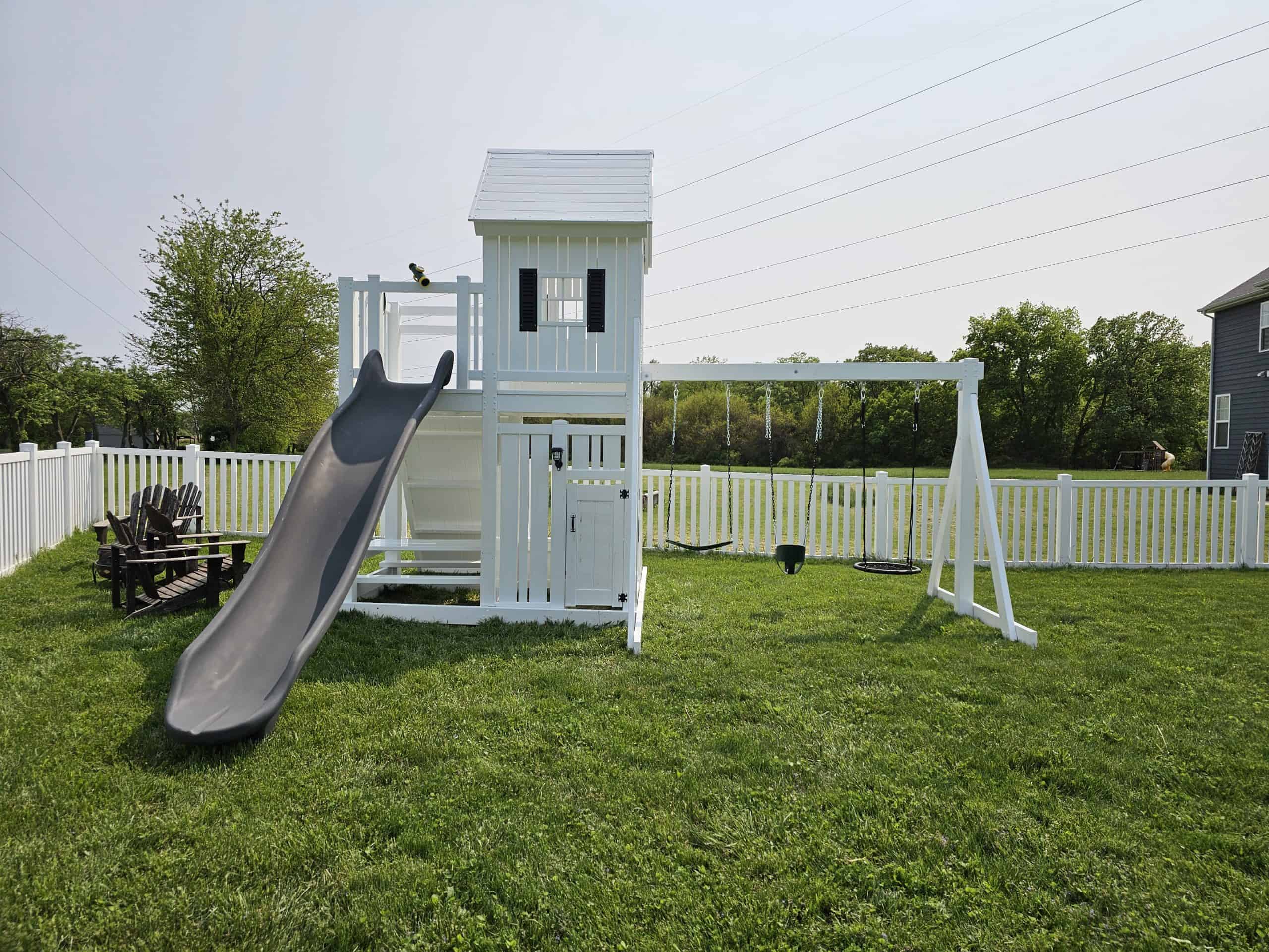 The Cottage - Backyard Swing Set - Image 4