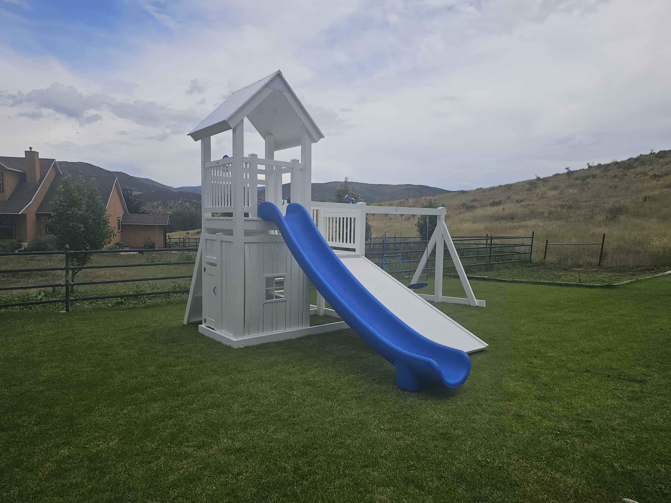 The Castle - Backyard Swing Set - Image 11