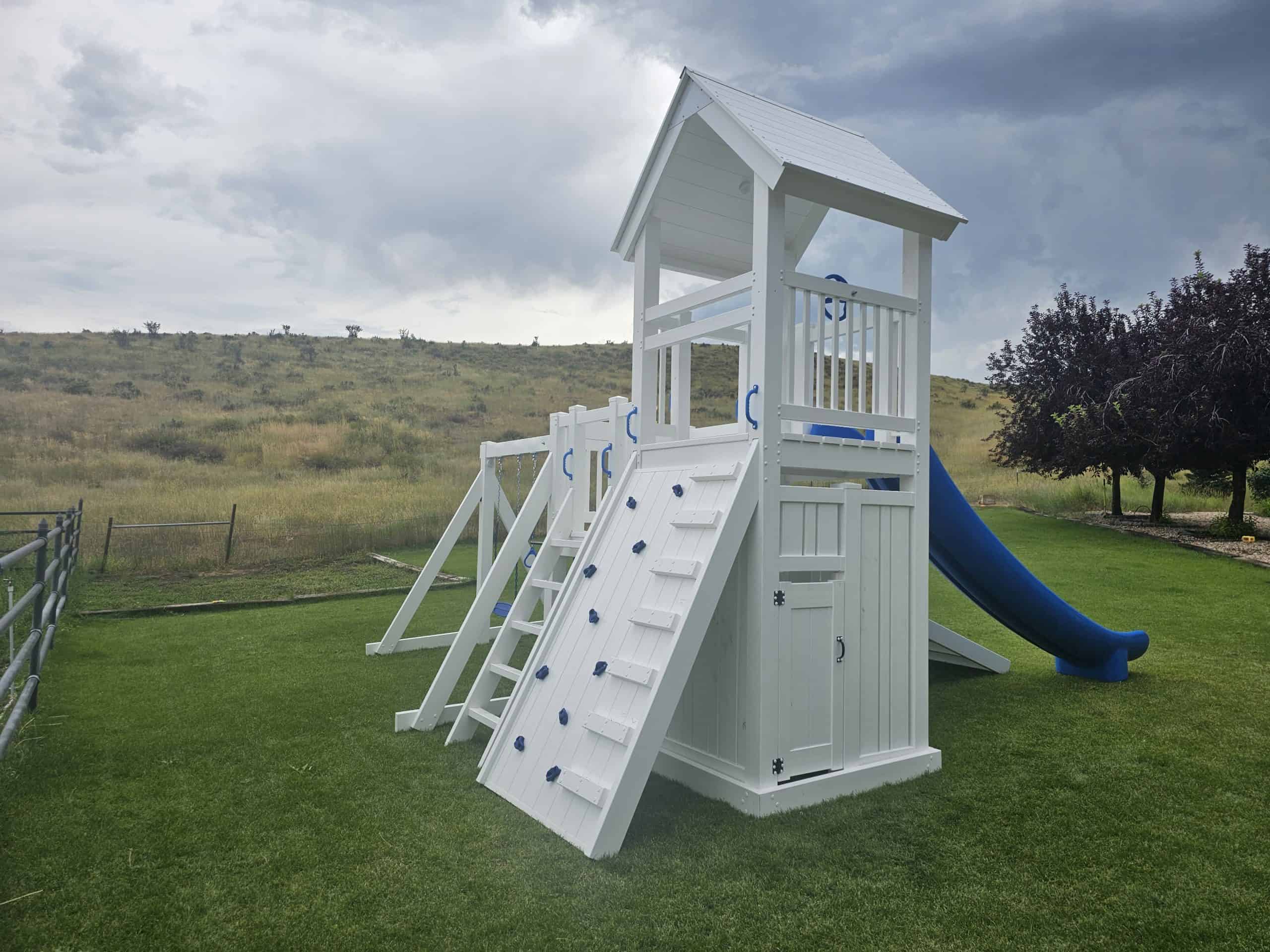 The Castle - Backyard Swing Set - Image 10