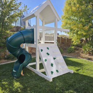 The Space Saver - Backyard Swing Set