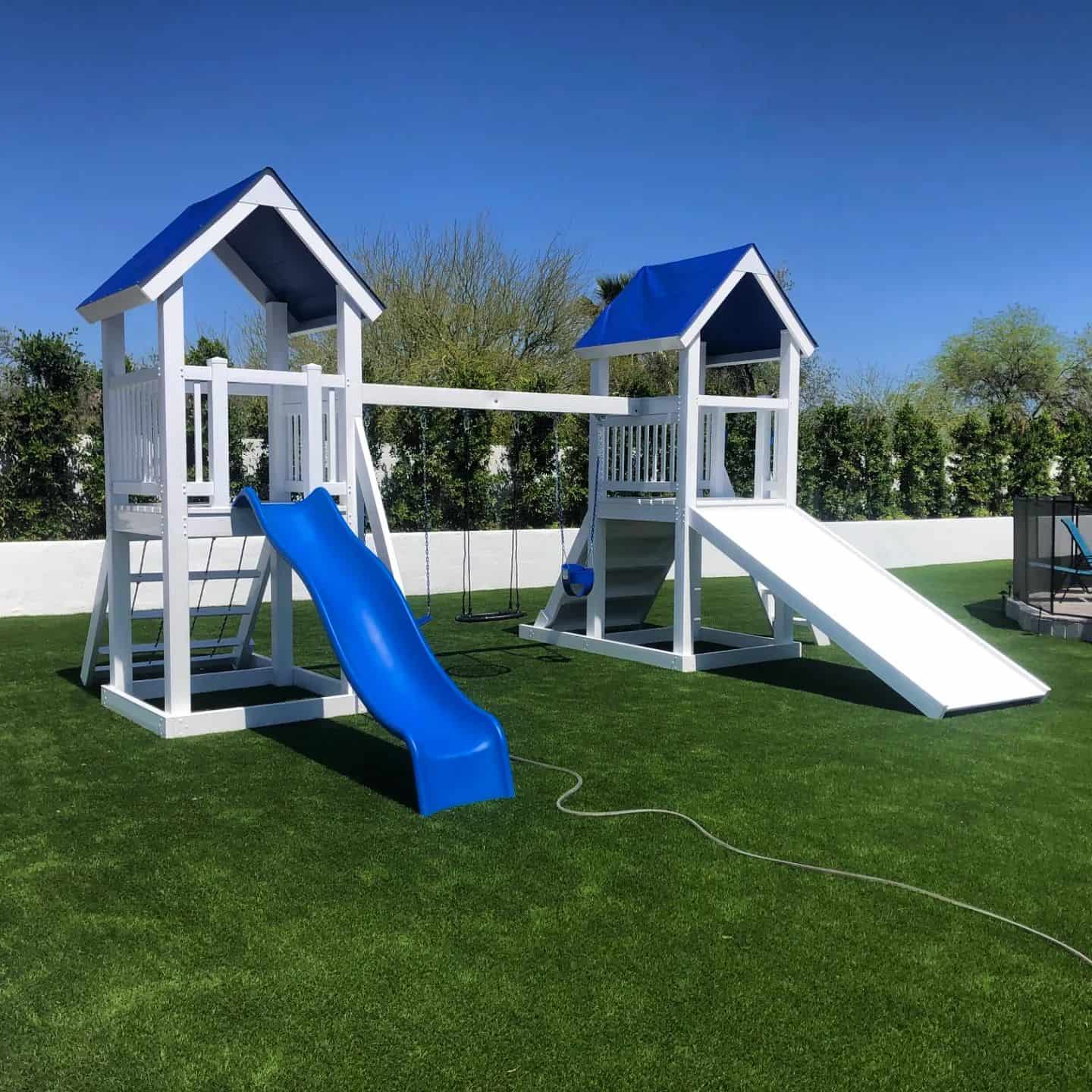 The Palace - Backyard Swing Set