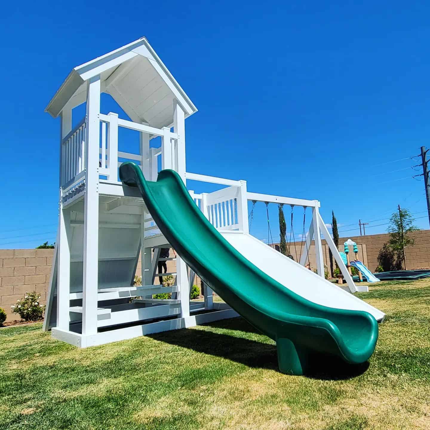 The Castle - Backyard Swing Set - Image 4