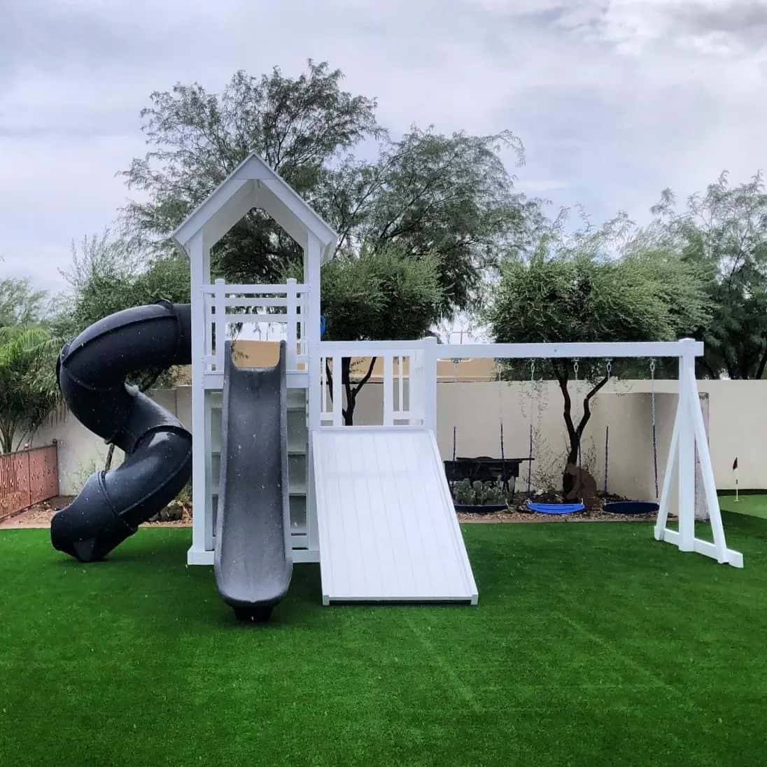 The Castle - Backyard Swing Set - Image 6