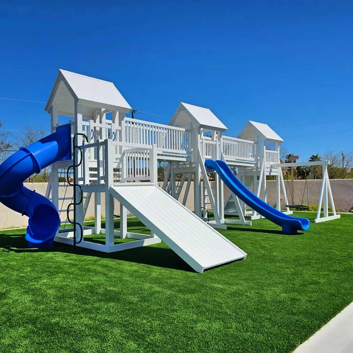The Citadel - Backyard Swing Set