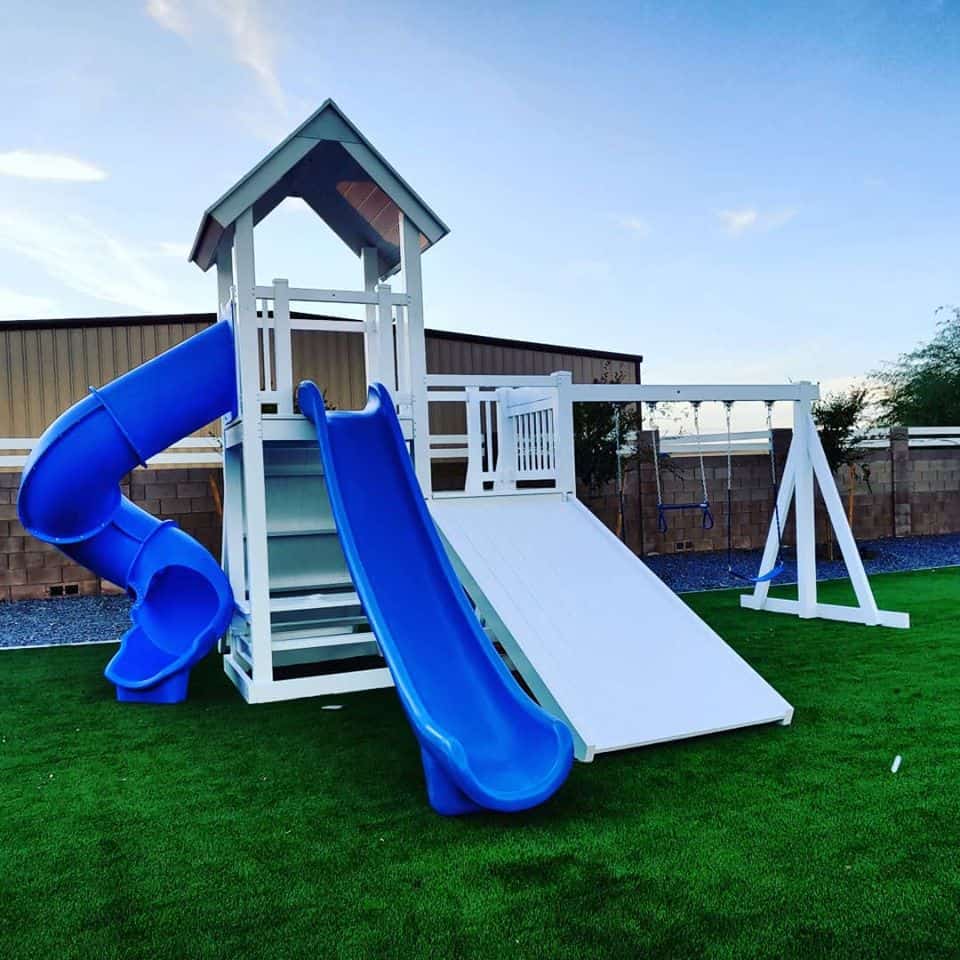 The Castle - Backyard Swing Set - Image 5