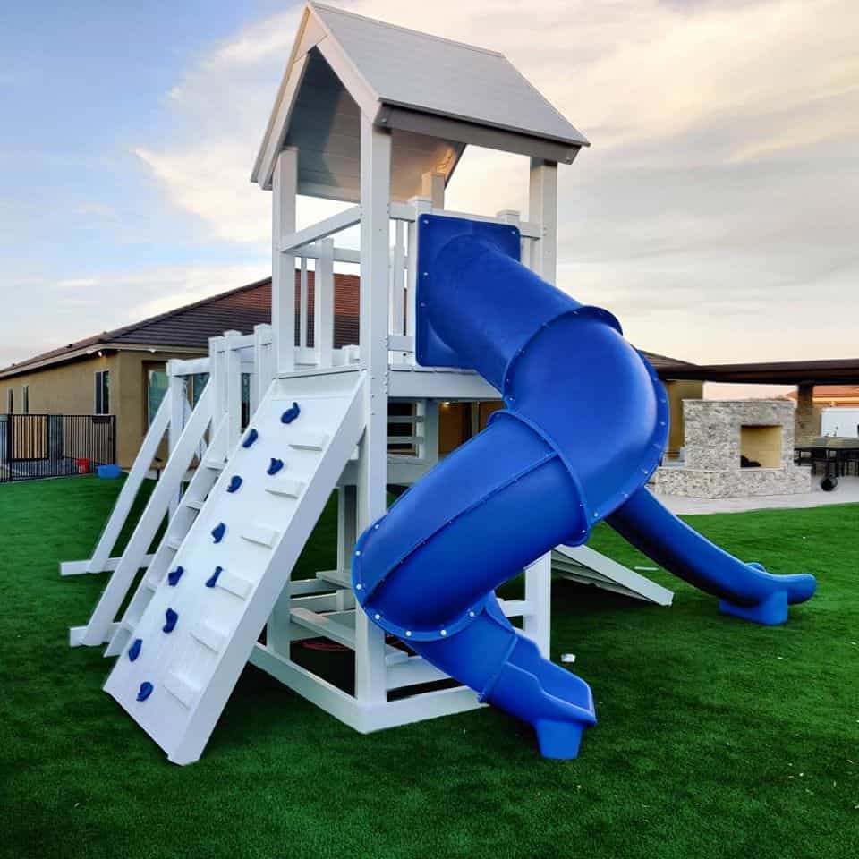 The Castle - Backyard Swing Set - Image 8