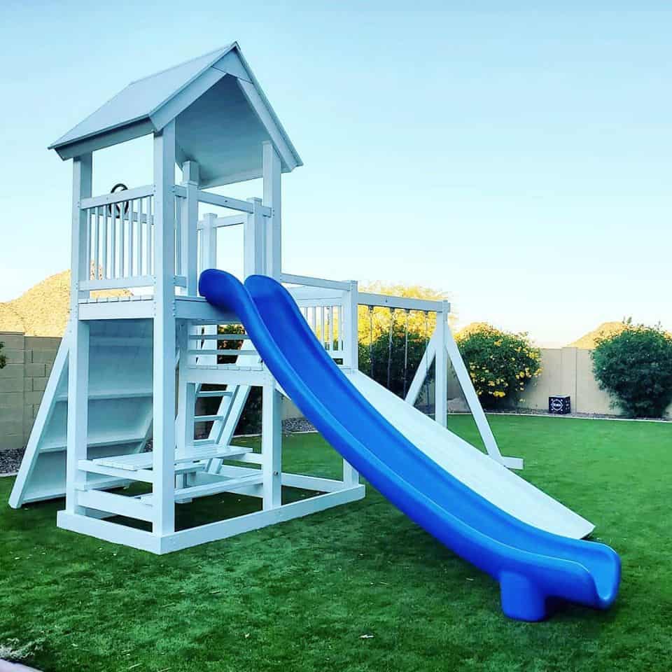 The Castle - Backyard Swing Set - Image 3