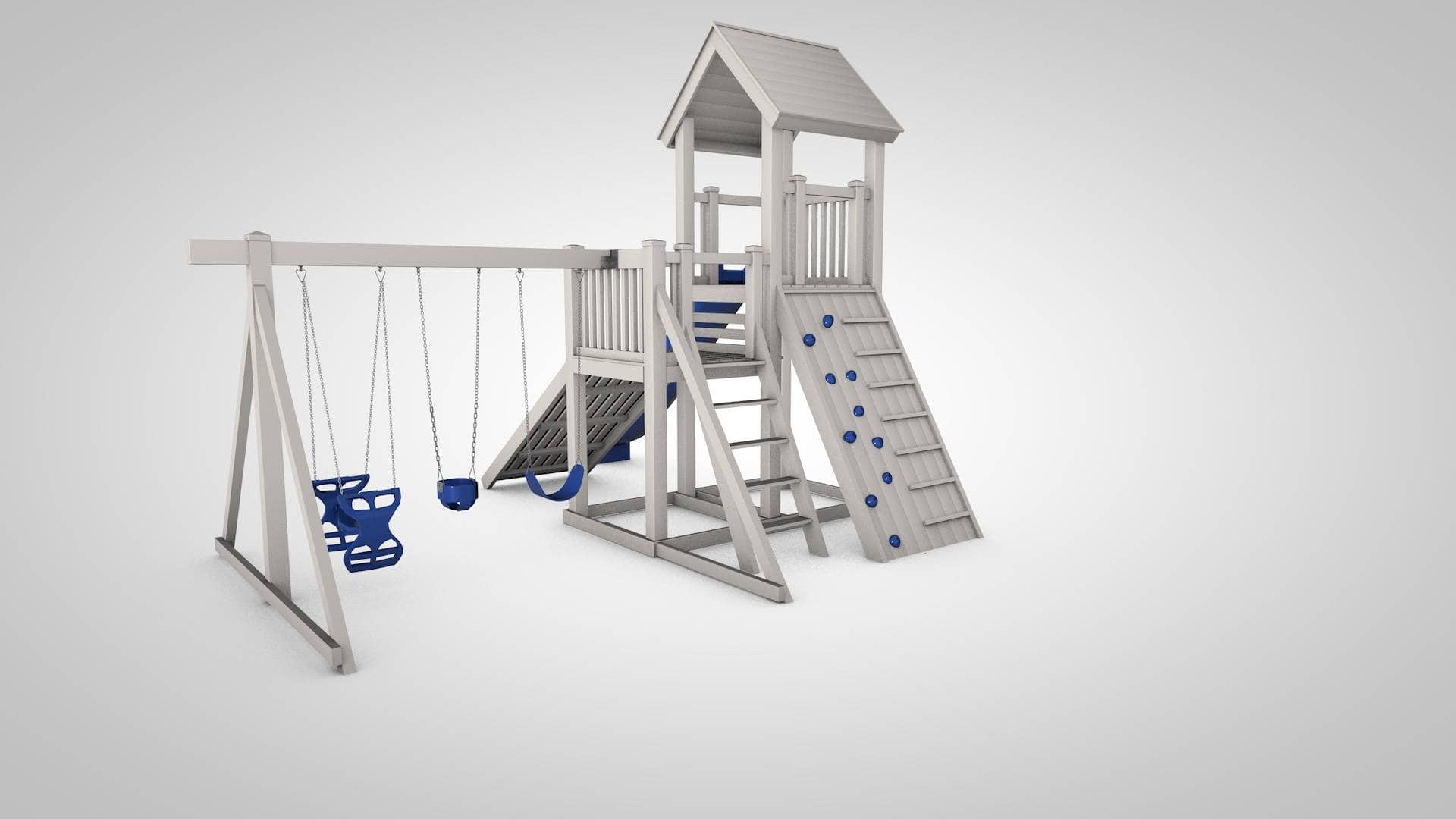 The Castle - Backyard Swing Set - Image 15