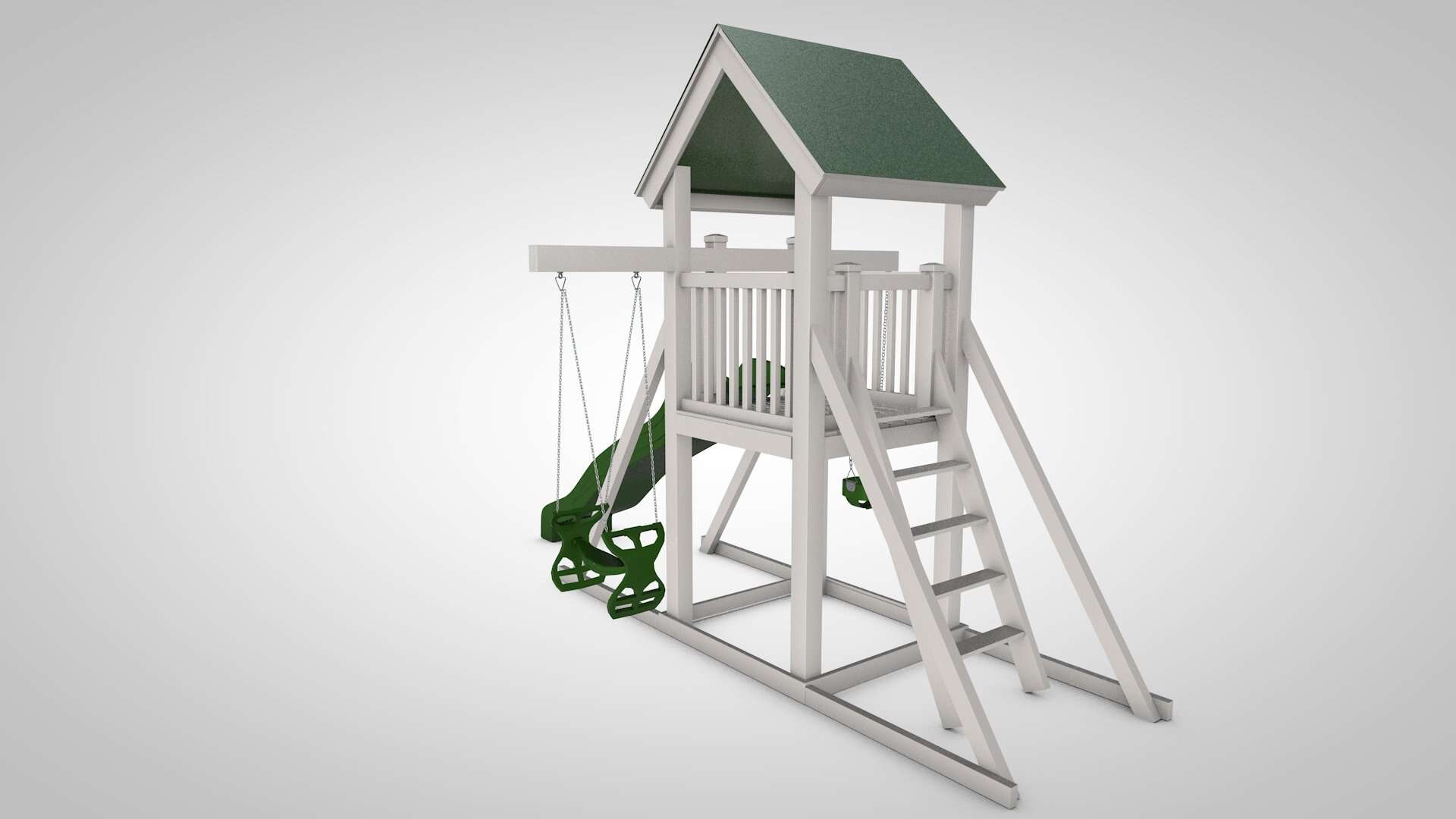 The Fort - Backyard Swing Set - Image 6