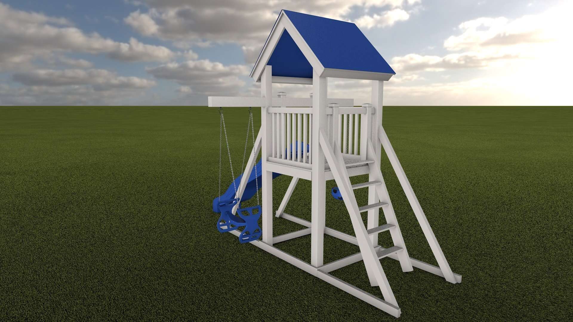 The Fort - Backyard Swing Set - Image 7