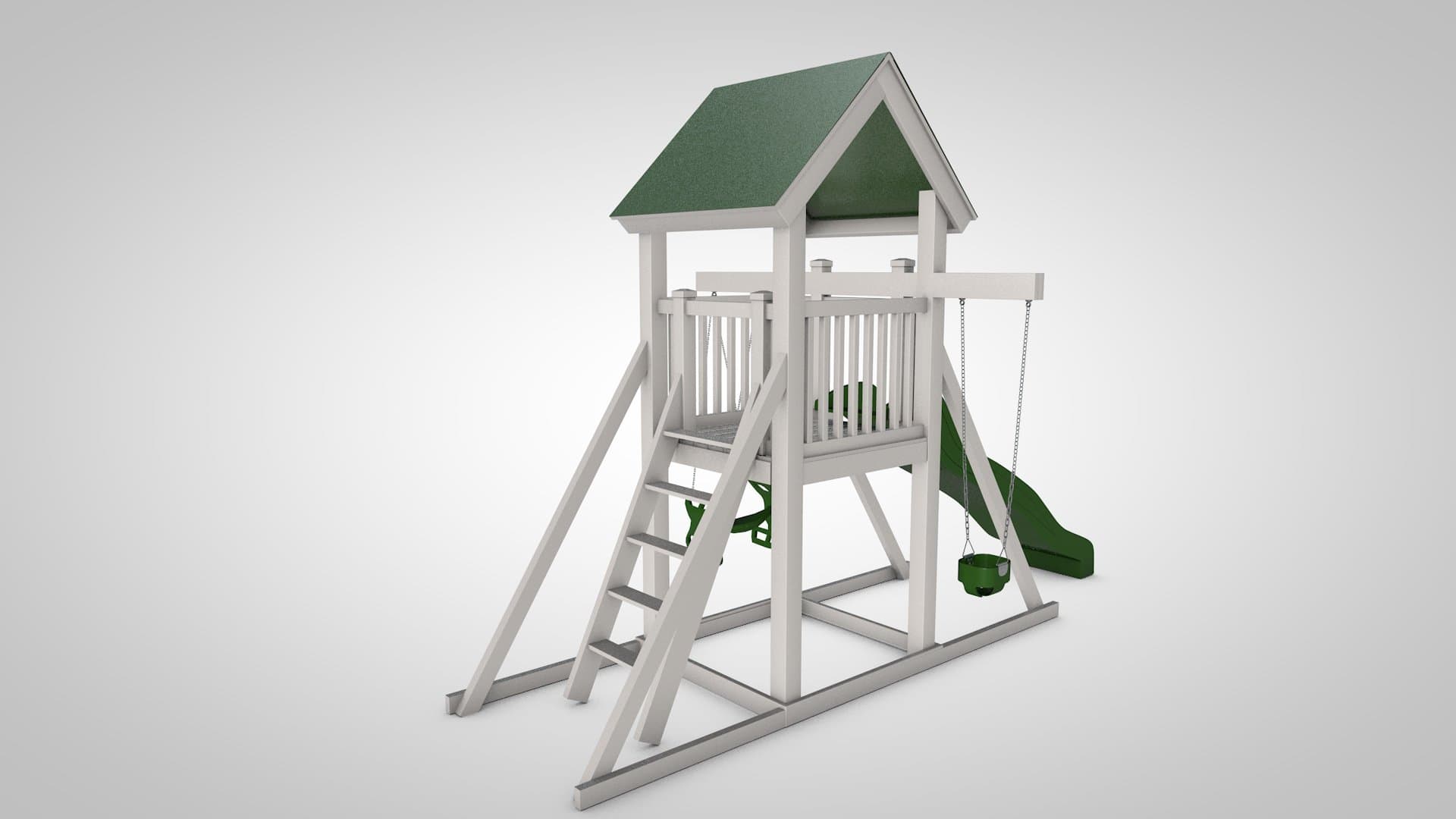 The Fort - Backyard Swing Set - Image 8