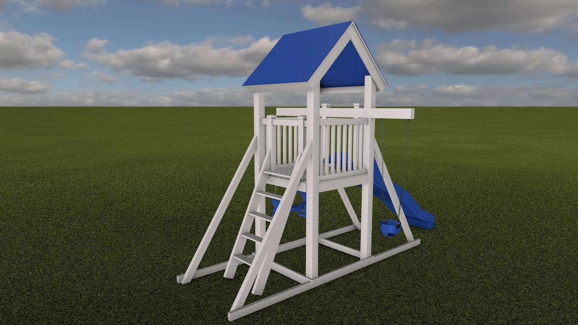 The Fort - Backyard Swing Set - Image 9