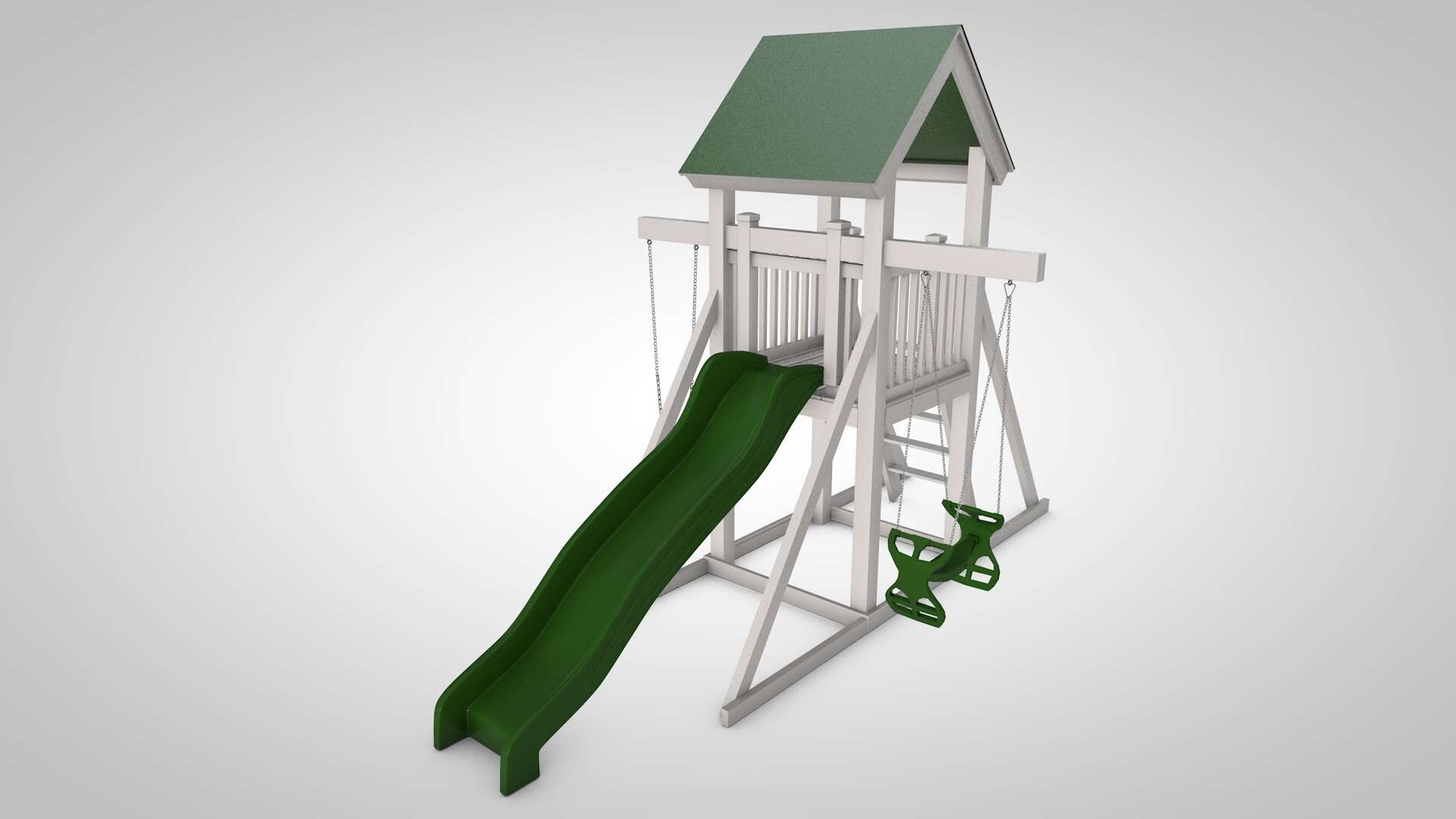 The Fort - Backyard Swing Set - Image 12
