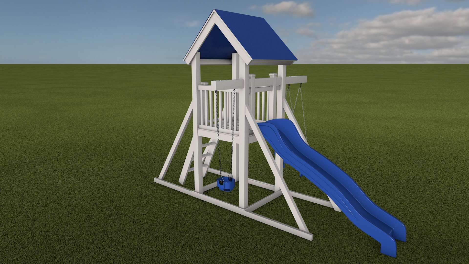 The Fort - Backyard Swing Set - Image 16
