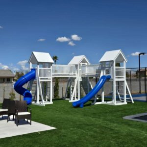 The Courtyard - Backyard Swing Set