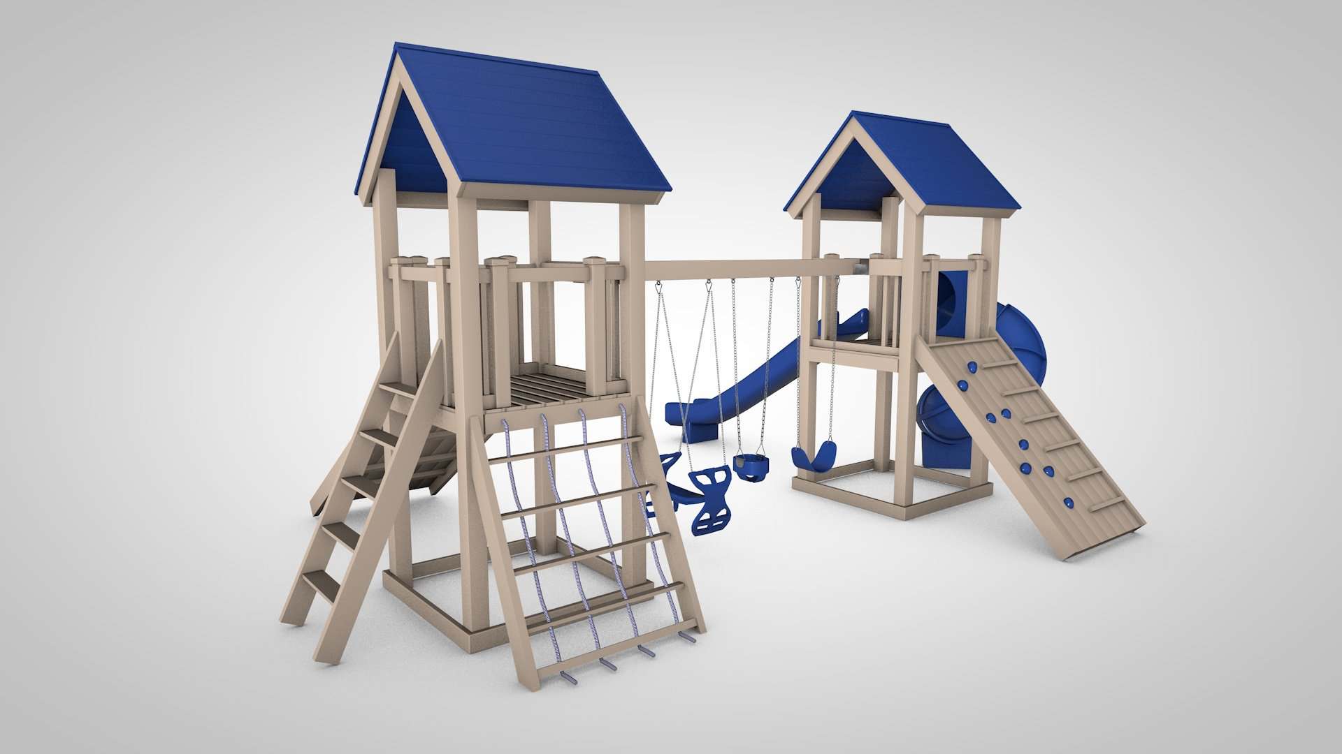 The Palace - Backyard Swing Set - Image 9