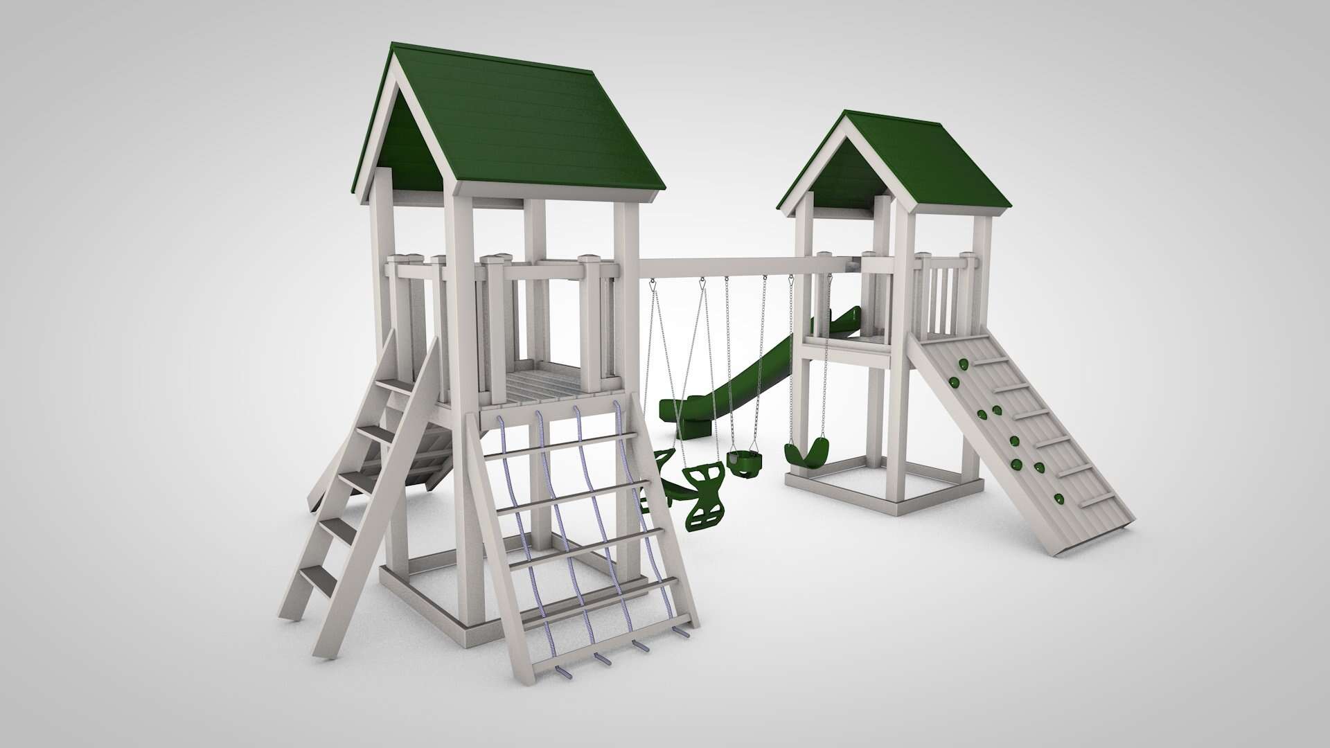 The Palace - Backyard Swing Set - Image 11