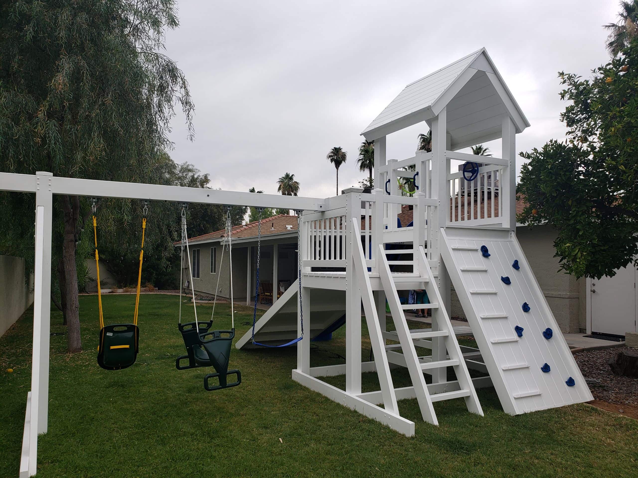 The Castle - Backyard Swing Set - Image 7