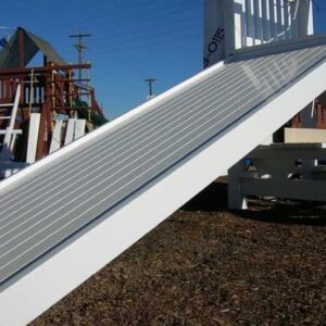 Super Wide Vinyl Ramp (5ft Platform)