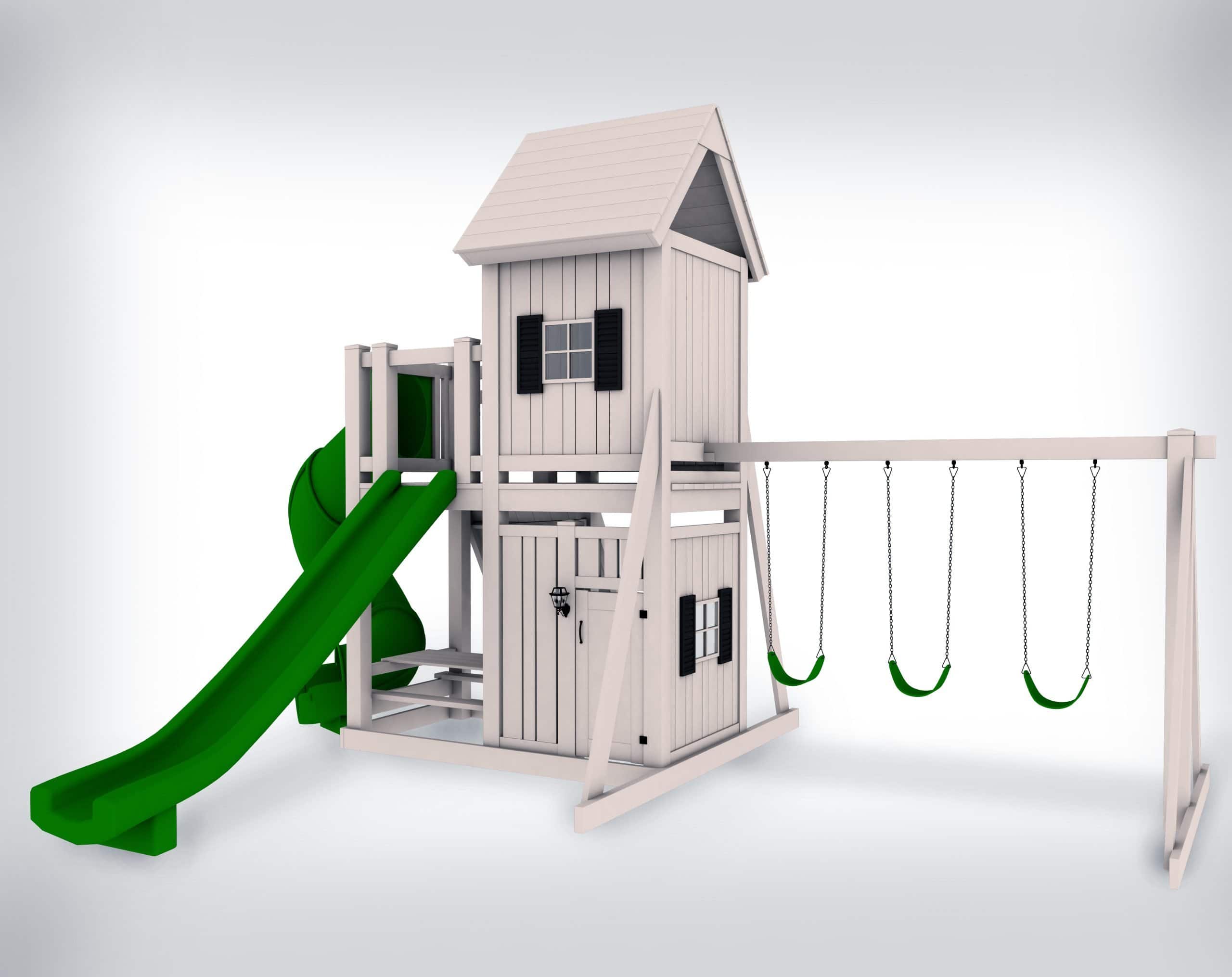 The Cottage - Backyard Swing Set - Image 20