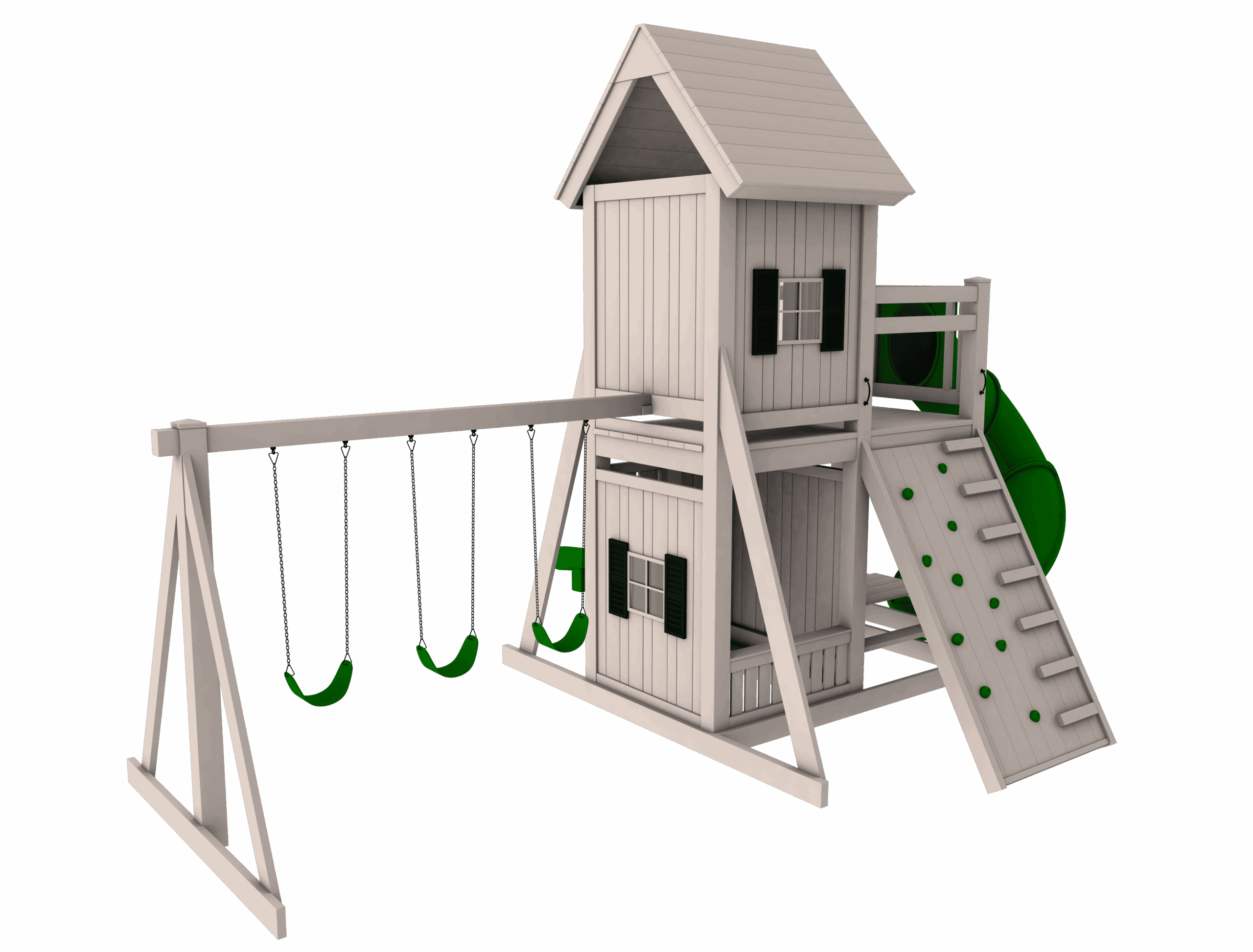 The Cottage - Backyard Swing Set - Image 17